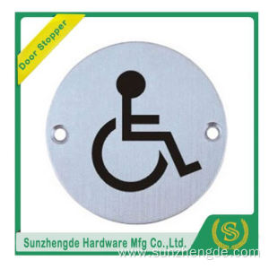 BTB SSP-004SS Adhesive Toilet Door Plate Sign